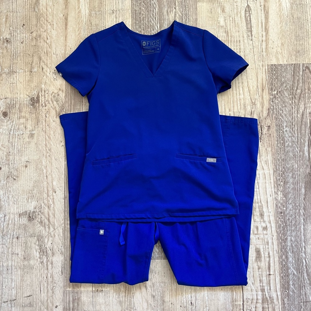 Figs set - galaxy blue (XS regular)